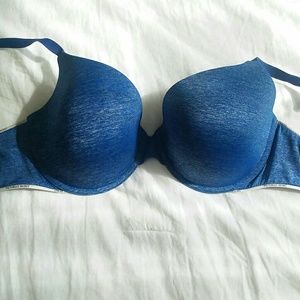 VS 36DD Uplift Semi-Demi Bra Blue